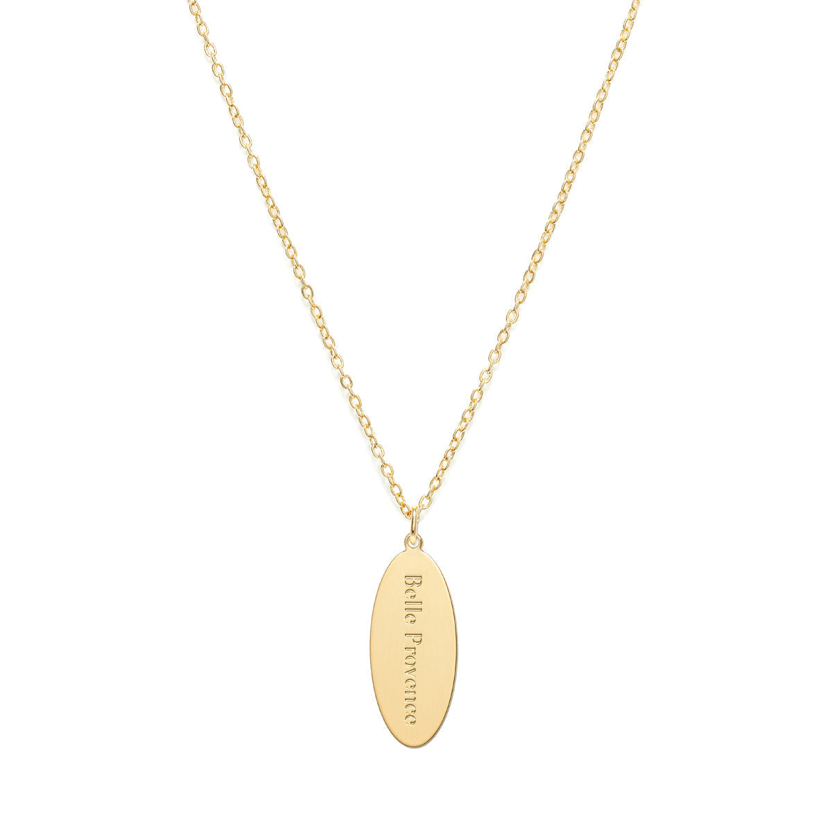 COLLIER MEDAILLE OVALE main image 1