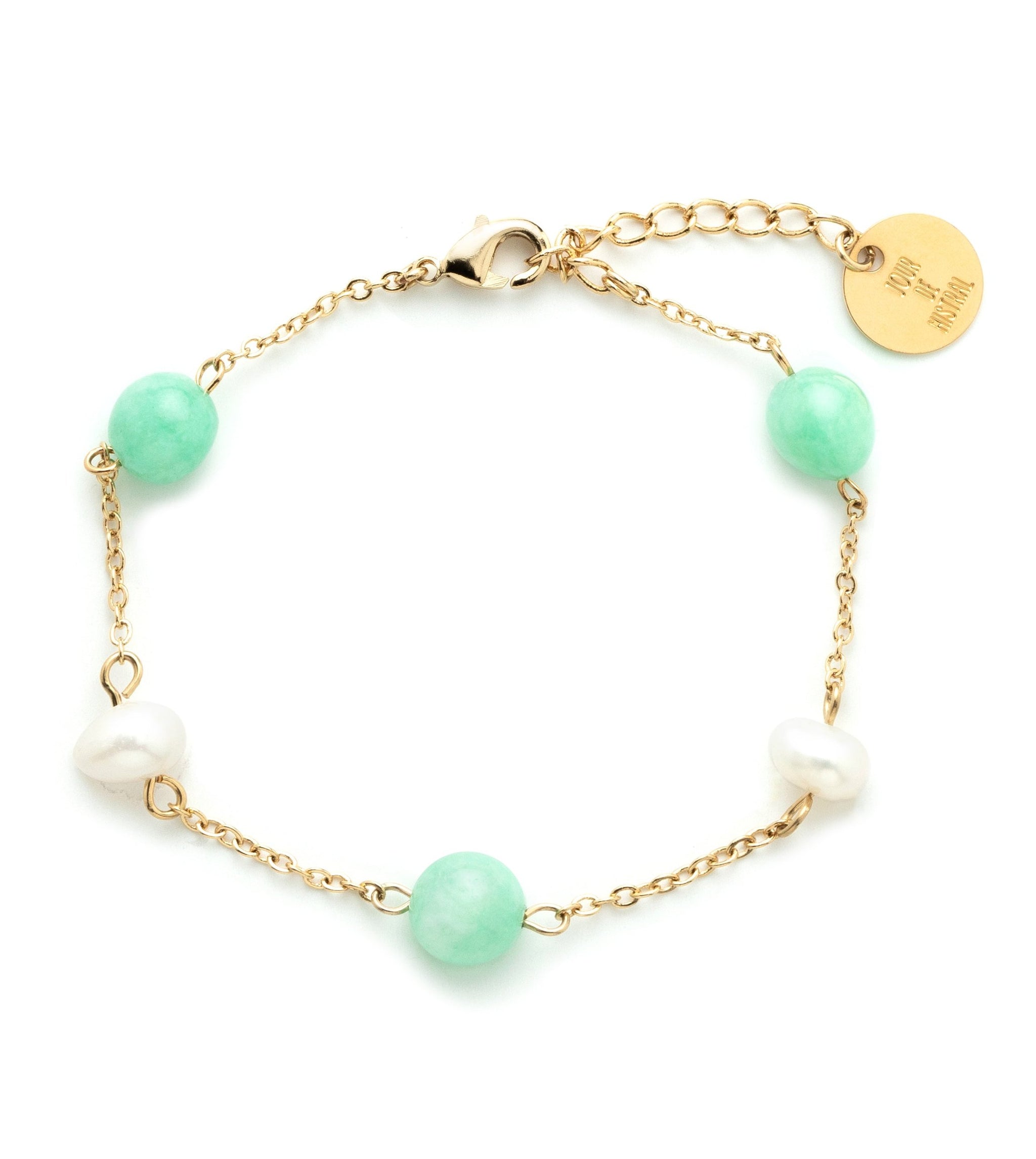 Bracelet En Jade Vert Extensible - Largeur 25 Mm, Pierres Ovales - Fait Main En France - Neuf Avec étiquettes
